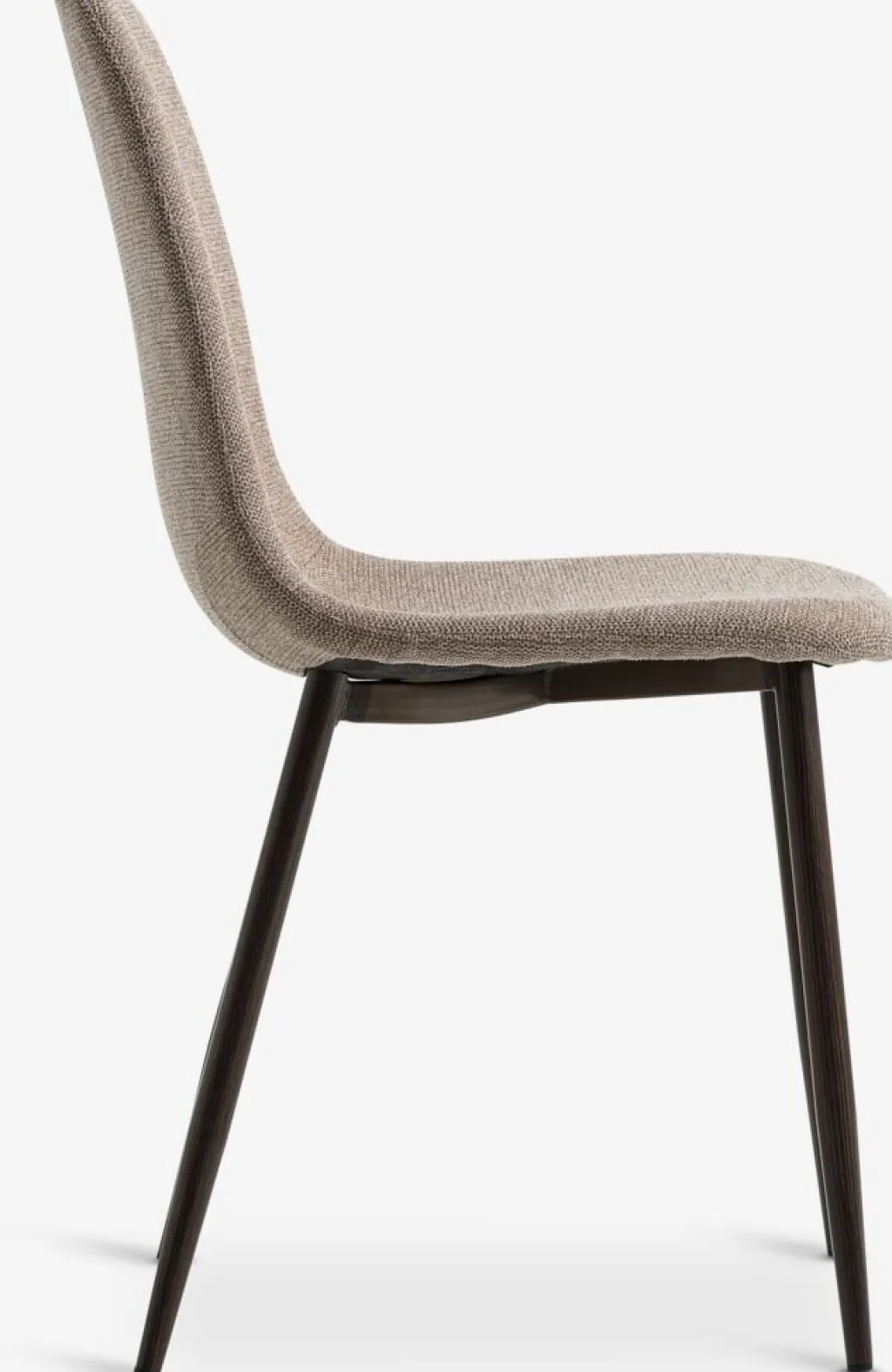 Sillas De Comedor>JYSK JONSTRUPSilla de comedor JONSTRUP tela beis/color roble oscuro Beige