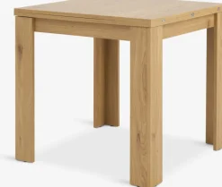 Mesas De Comedor>JYSK JUNGENMesa de comedor JUNGEN 80x80/160 color roble cálido