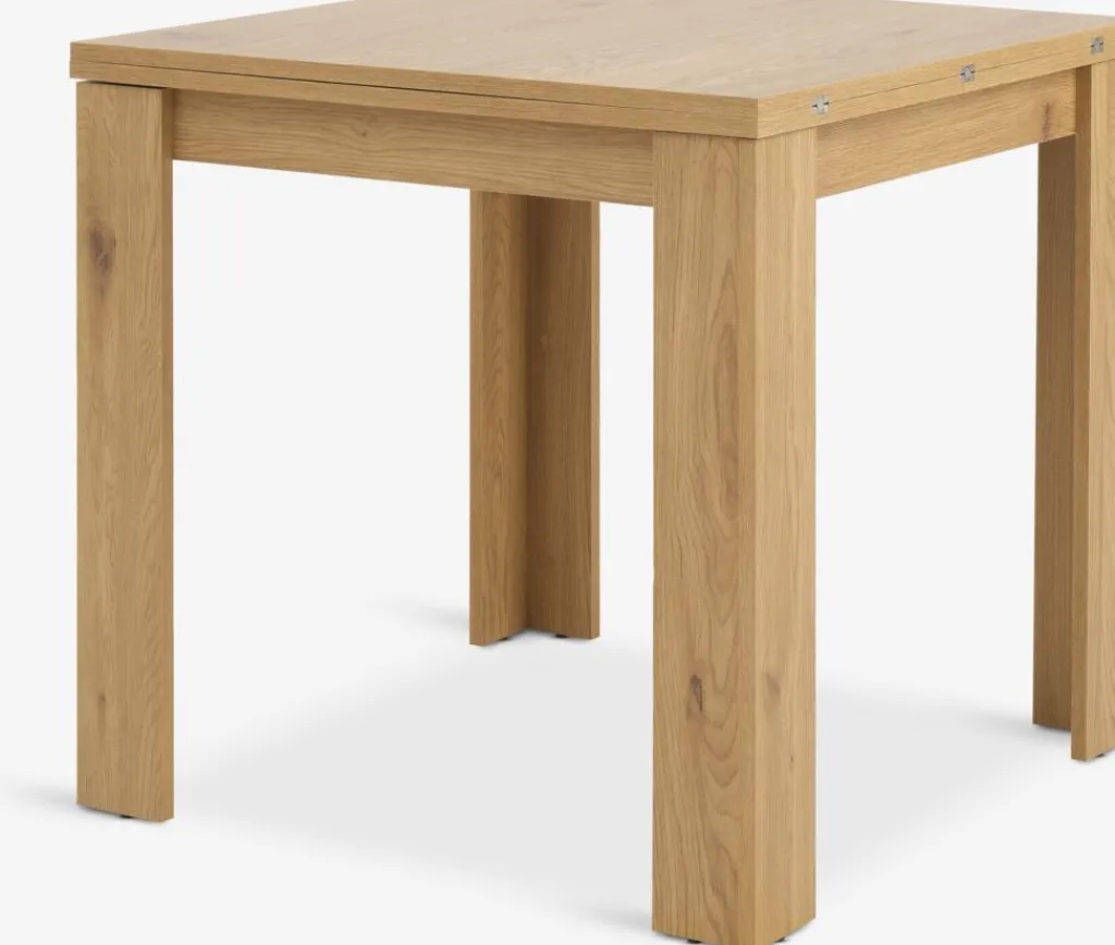 Mesas De Comedor>JYSK JUNGENMesa de comedor JUNGEN 80x80/160 color roble cálido