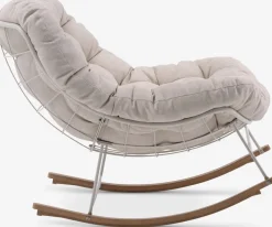 Sillas De Jardín|Muebles De Jardín>JYSK JUNGLEDALMecedora JUNGLEDAL beis