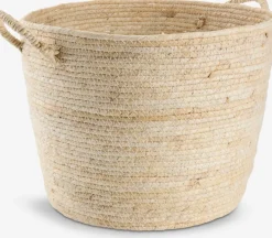 Todas Las Cestas|Cestas Y Cajas>JYSK JUSTINCesta JUSTIN Ø35xA26cm natural