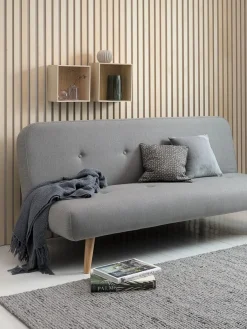 Sofás Cama|Sofás Cama>JYSK JUVRESofá cama JUVRE tela /natural Gris claro