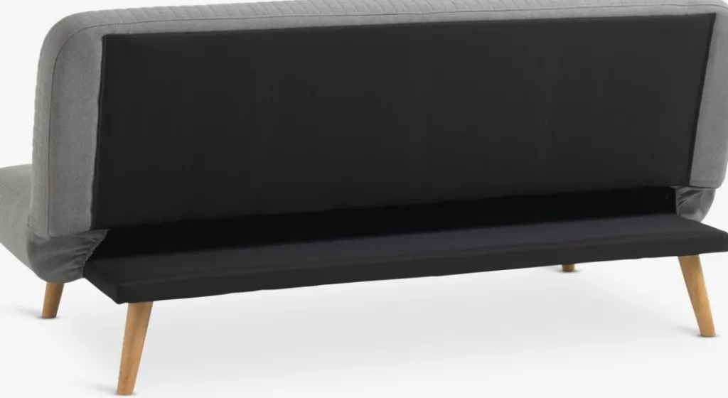 Sofás Cama|Sofás Cama>JYSK JUVRESofá cama JUVRE tela /natural Gris claro