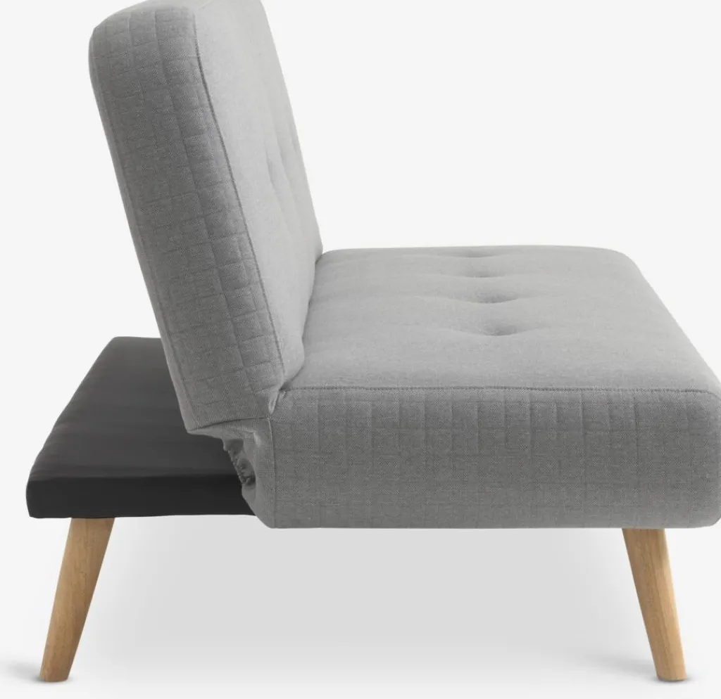 Sofás Cama|Sofás Cama>JYSK JUVRESofá cama JUVRE tela /natural Gris claro