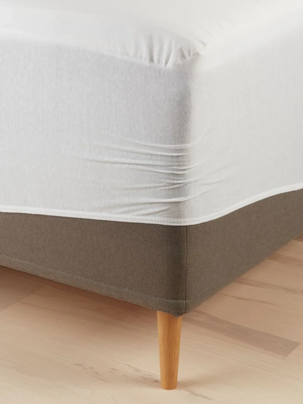 Sábanas Para Colchones|Sábanas Para Toppers>KRONBORG KAMMAGOLDSábana ajustable impermeable jersey KAMMA 90x200x30 blanco