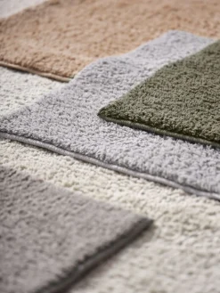 Alfombras De Baño>KRONBORG KARLSTADGOLDAlfombrilla de baño KARLSTAD 50x80 Verde oliva