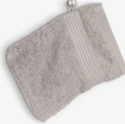 Toallas De Lavabo|Toallas De Manos>KRONBORG KARLSTADGOLDManopla de baño KARLSTAD 15x21 Gris