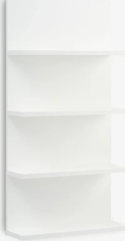 Baldas|Baldas>JYSK KARSTOFTEstante de pared KARSTOFT 4 estantes blanco