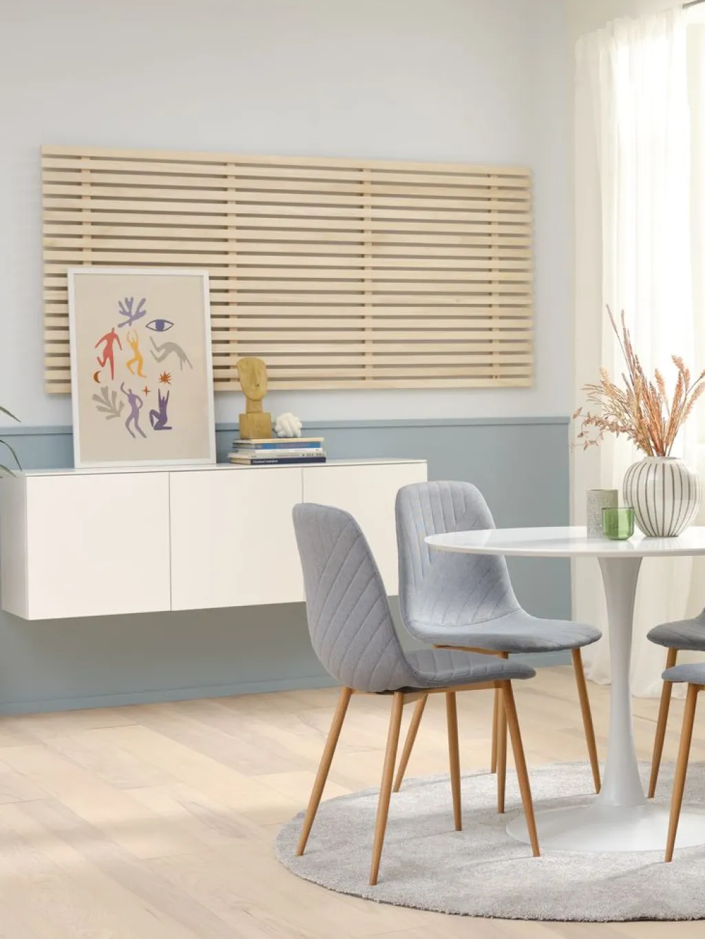 Otros>JYSK KETTINGEPanel decorativo de pared KETTINGE 160x90 natural