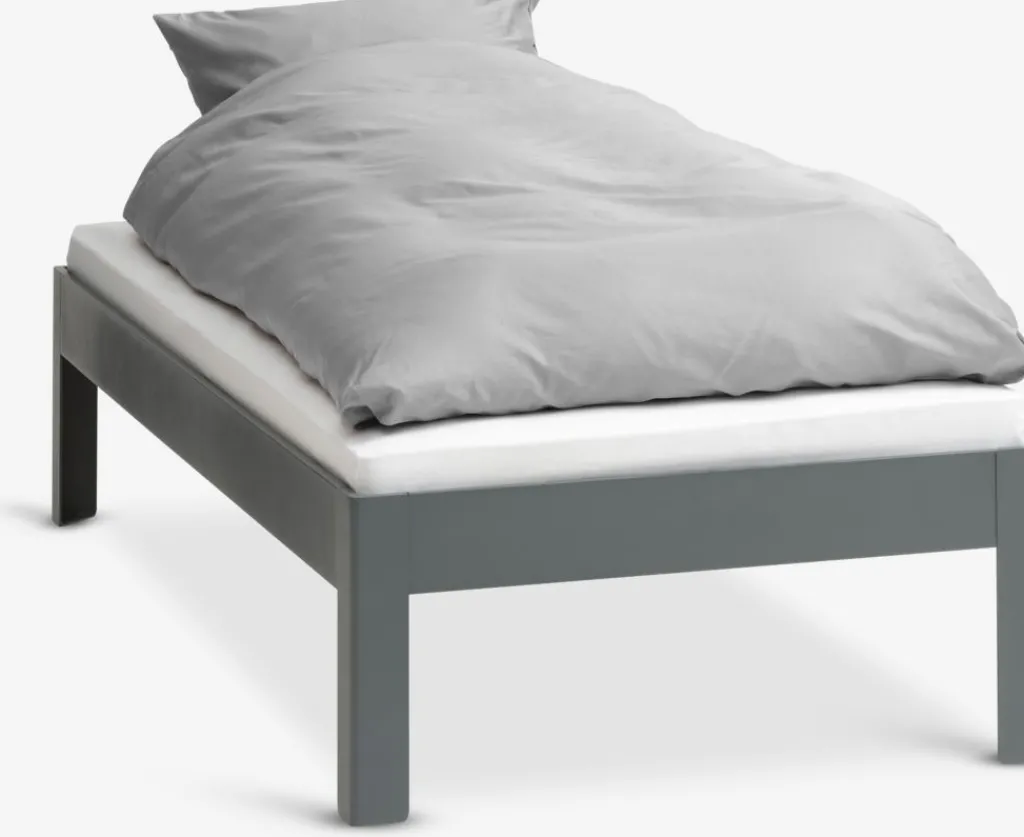 Estructuras De Cama|90 X 190 Cm>JYSK KILDENEstructura cama KILDEN 90x200 oscuro Gris