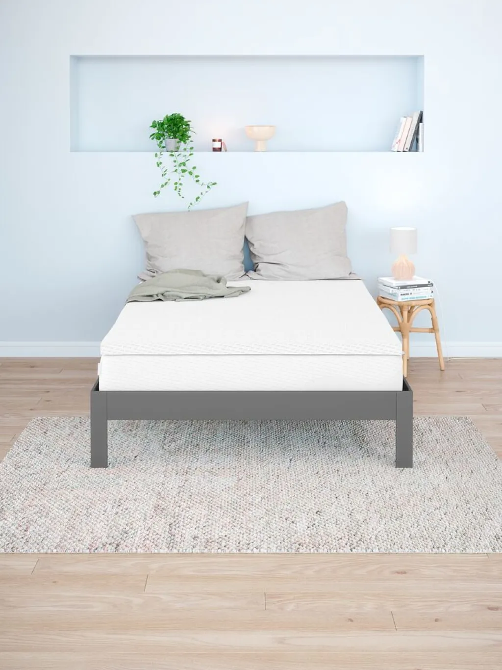 Estructuras De Cama|90 X 190 Cm>JYSK KILDENEstructura cama KILDEN 90x200 oscuro Gris
