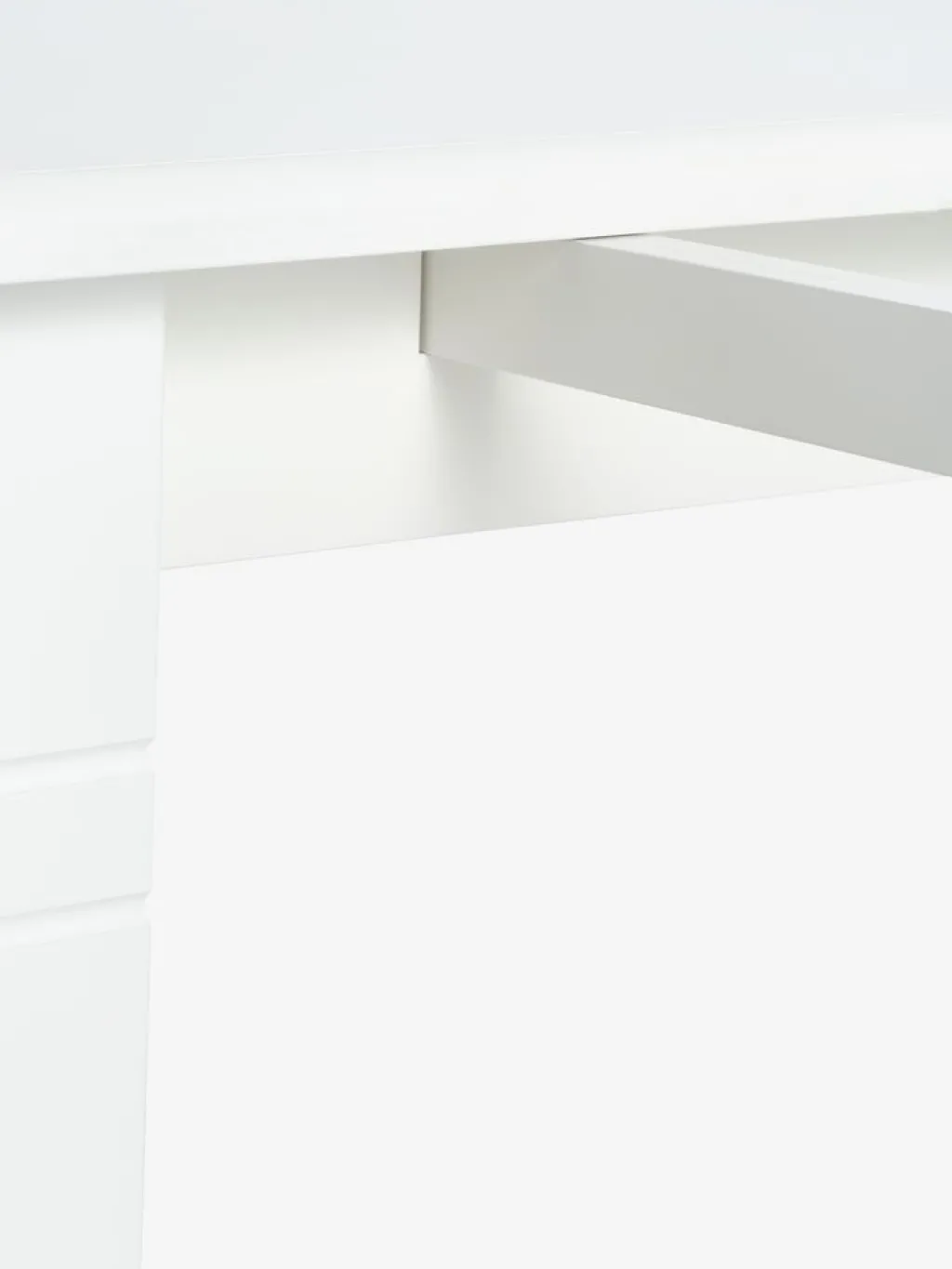 Mesas De Comedor>JYSK KIRKEBYMesa de comedor KIRKEBY 80x130/220 blanco