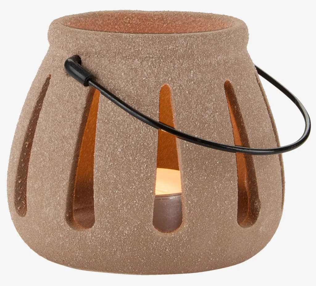 Iluminación Exterior>JYSK KNOTTFarol KNOTT Ø10xA9cm variado