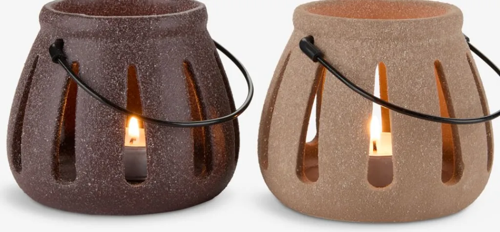 Iluminación Exterior>JYSK KNOTTFarol KNOTT Ø10xA9cm variado