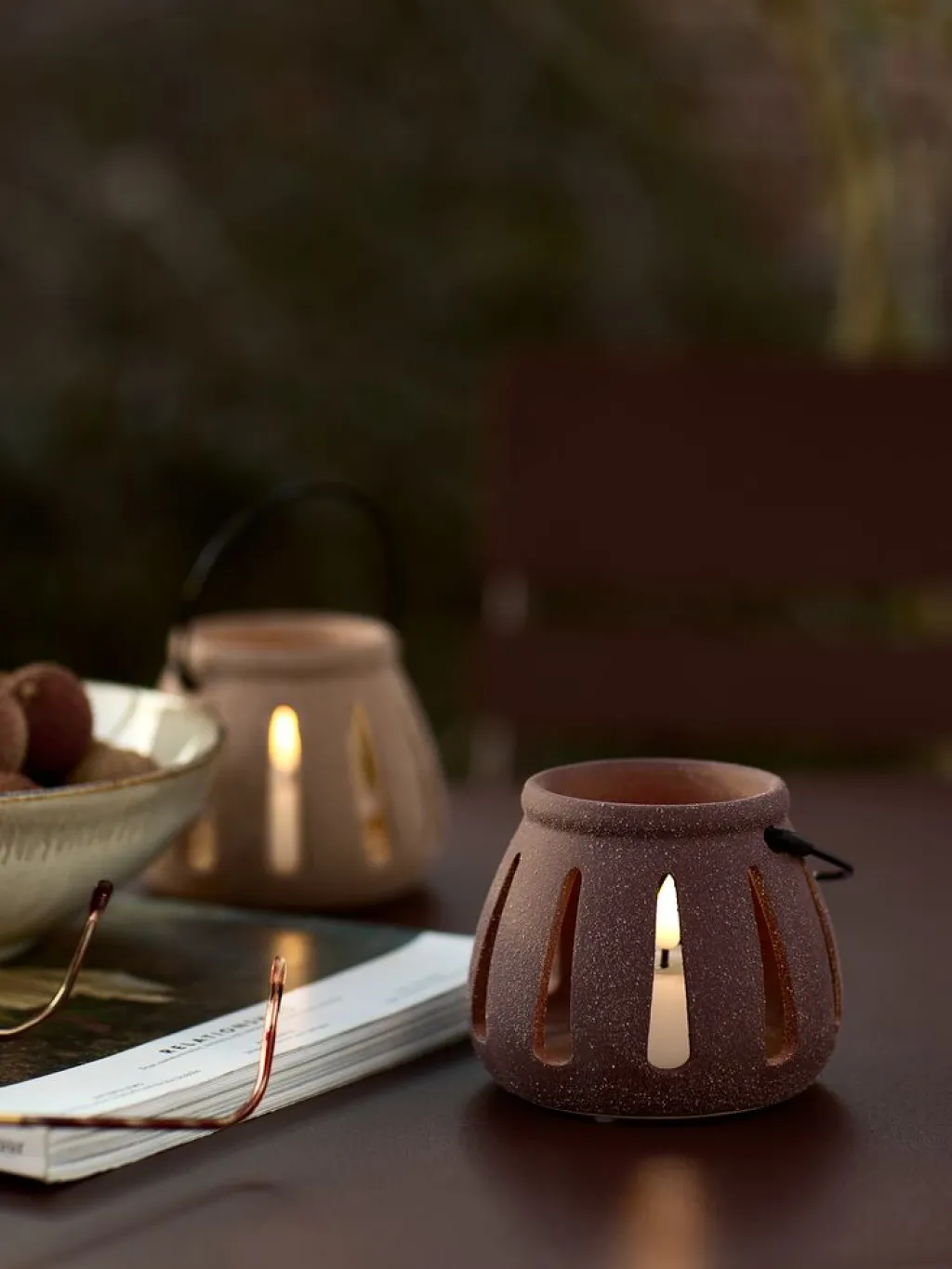 Iluminación Exterior>JYSK KNOTTFarol KNOTT Ø10xA9cm variado