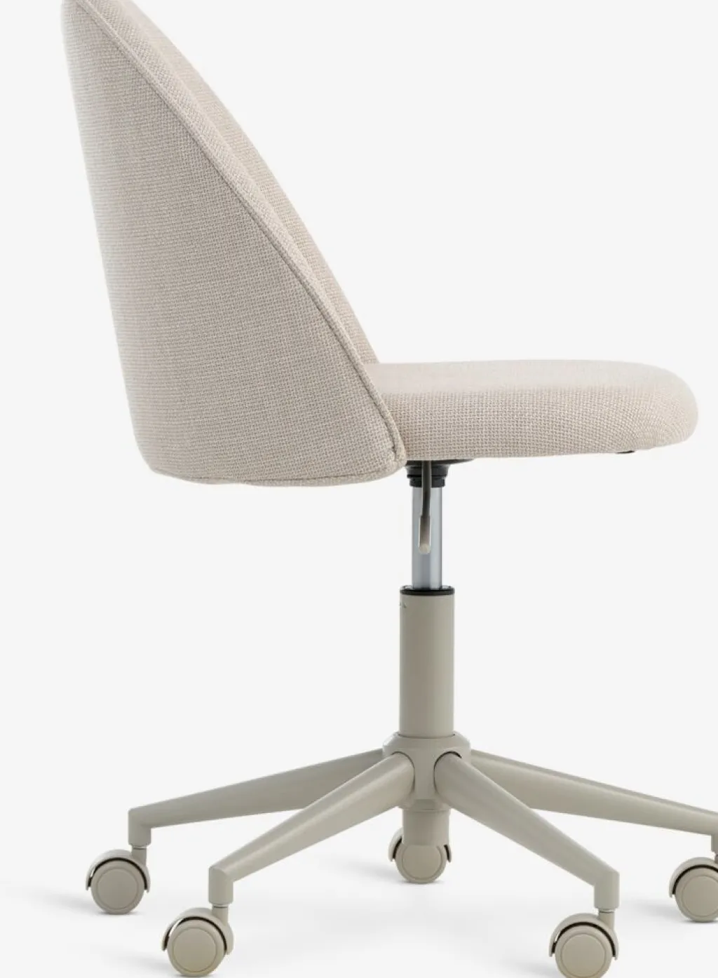 Sillas De Oficina|Sillas Gaming>JYSK KOKKEDALSilla de escritorio KOKKEDAL tela beis/beis Beige