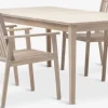 Conjuntos Mesa Y Sillas De Jardín>JYSK KOLLEN + RADSTEDMesa KOLLEN L205 + 4 sillas RADSTED madera dura