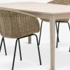 Conjuntos Mesa Y Sillas De Jardín>JYSK KOLLEN + TUERNEMesa KOLLEN L205 madera dura + 4 sillas TUERNE natural