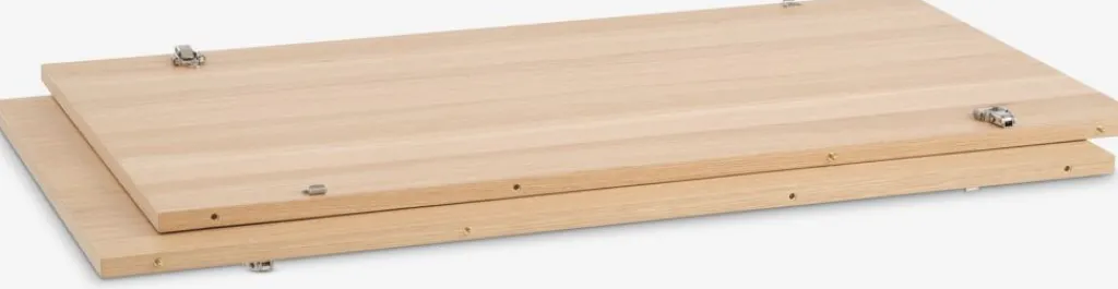 Mesas De Comedor|Extensores Para Mesas De Comedor>JYSK KORSKROExtensión de mesa KORSKRO 100x55 2 unidades roble natural