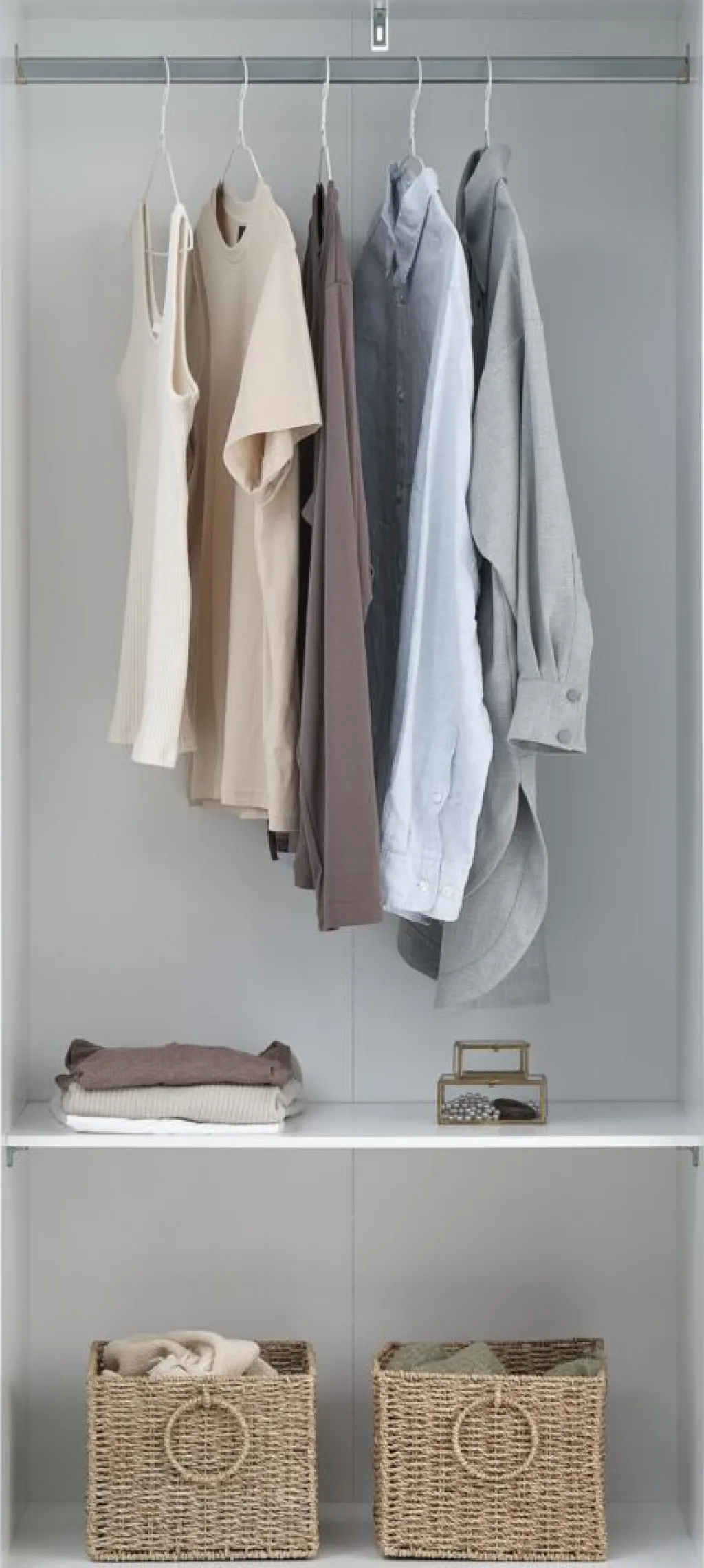 Armarios|Todos Los Armarios>JYSK KORUPArmario KORUP 78x176 2 puertas blanco