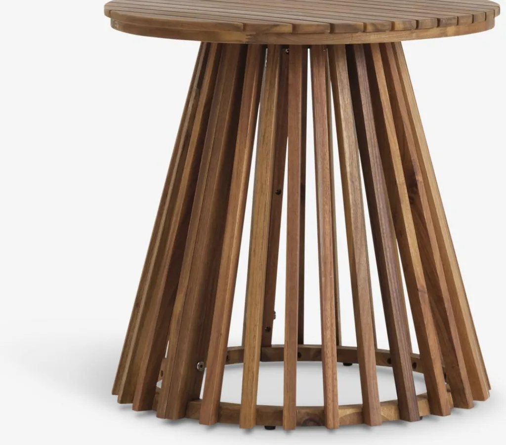 Mesas De Jardín|Muebles De Jardín>JYSK KRAGEVIGMesa auxiliar KRAGEVIG Ø50xA50 madera dura