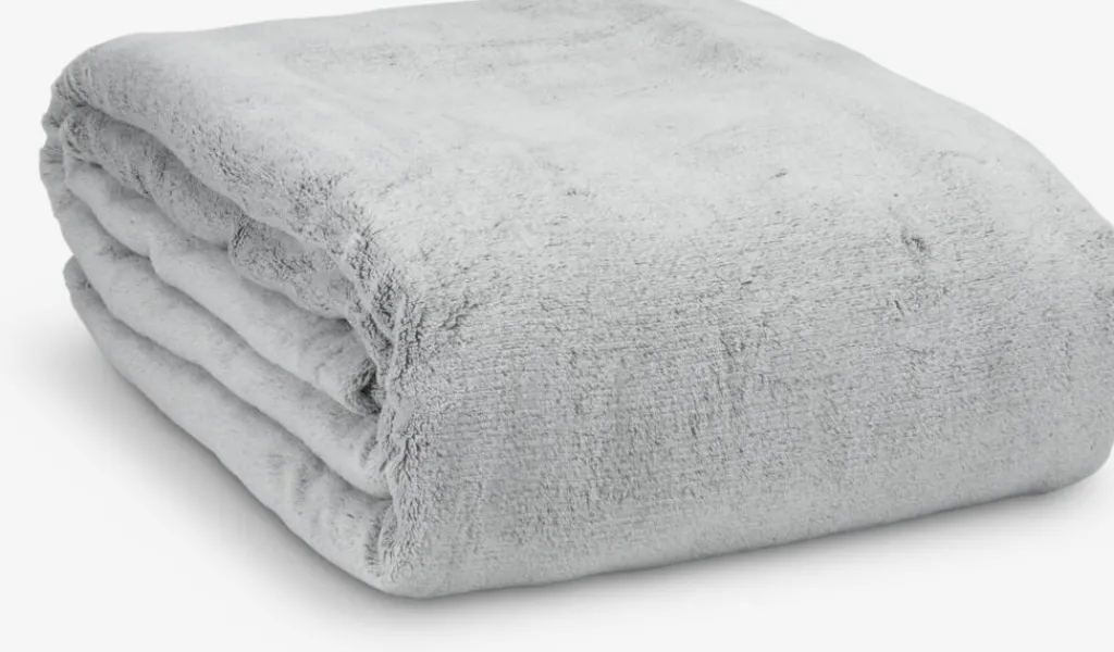 Mantas>JYSK KRATTFIOLManta de forro KRATTFIOL 200x220 Gris