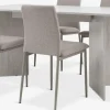 Mesas De Comedor|Conjuntos De Comedor>JYSK KRONDAL + BRANDEMesa KRONDAL L180 travertino + 4 sillas BRANDE beis
