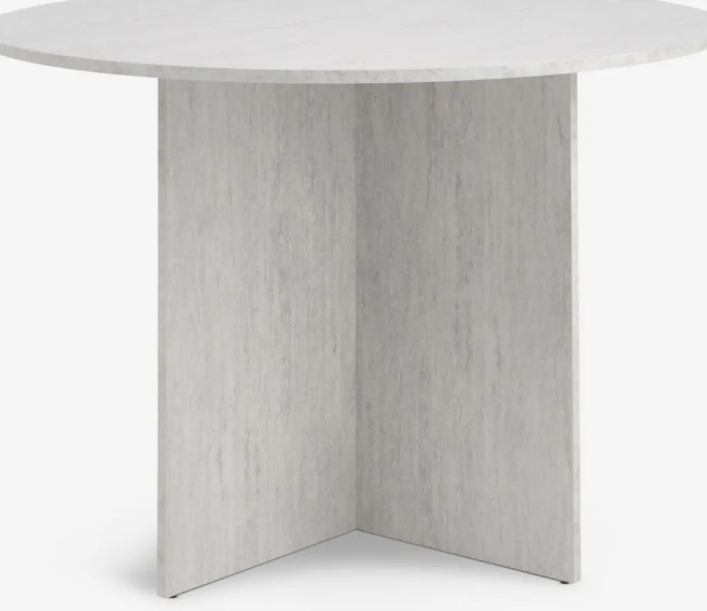 Mesas De Comedor>JYSK KRONDALMesa de comedor KRONDAL Ø110 color Travertino