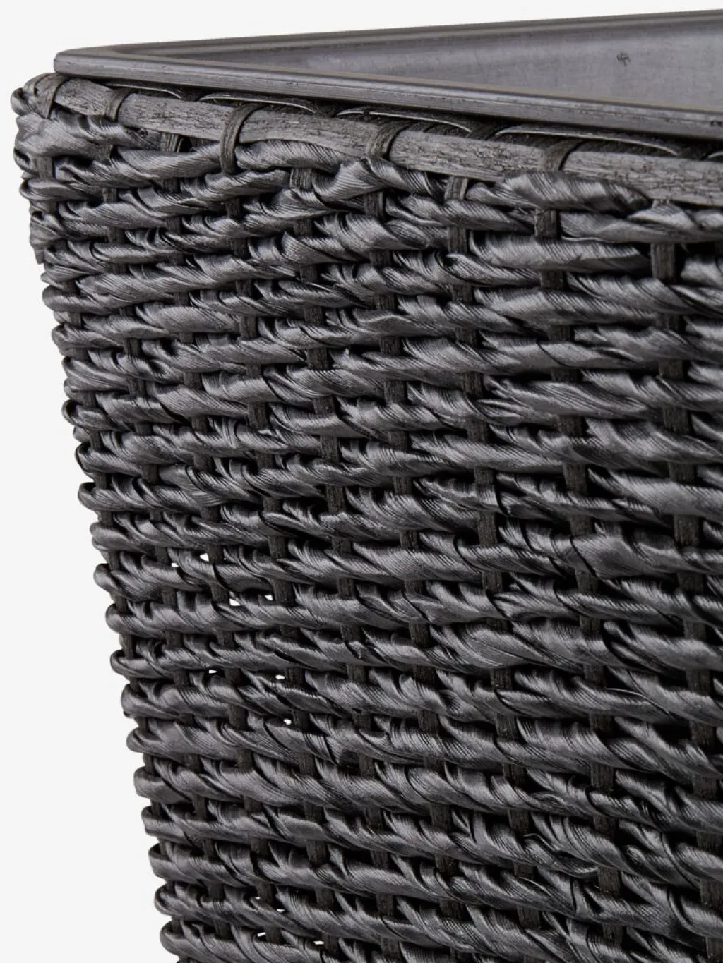 Maceteros>JYSK KUBBCesto de jardín KUBB A36xL36xA70 Negro