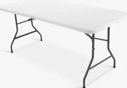 Mesas De Camping|Mesas De Jardín>JYSK KULESKOGMesa plegable KULESKOG A75xL180 blanco