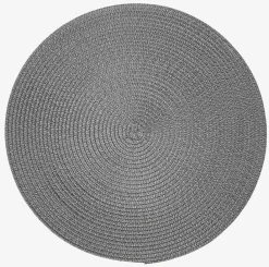 Manteles Individuales>JYSK KUNGSMYNTAMantel individual KUNGSMYNTA Ø38 Gris oscuro