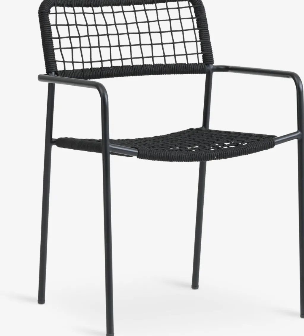 Sillas De Jardín>JYSK LABINGSilla apilable LABING negro