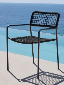 Sillas De Jardín>JYSK LABINGSilla apilable LABING negro
