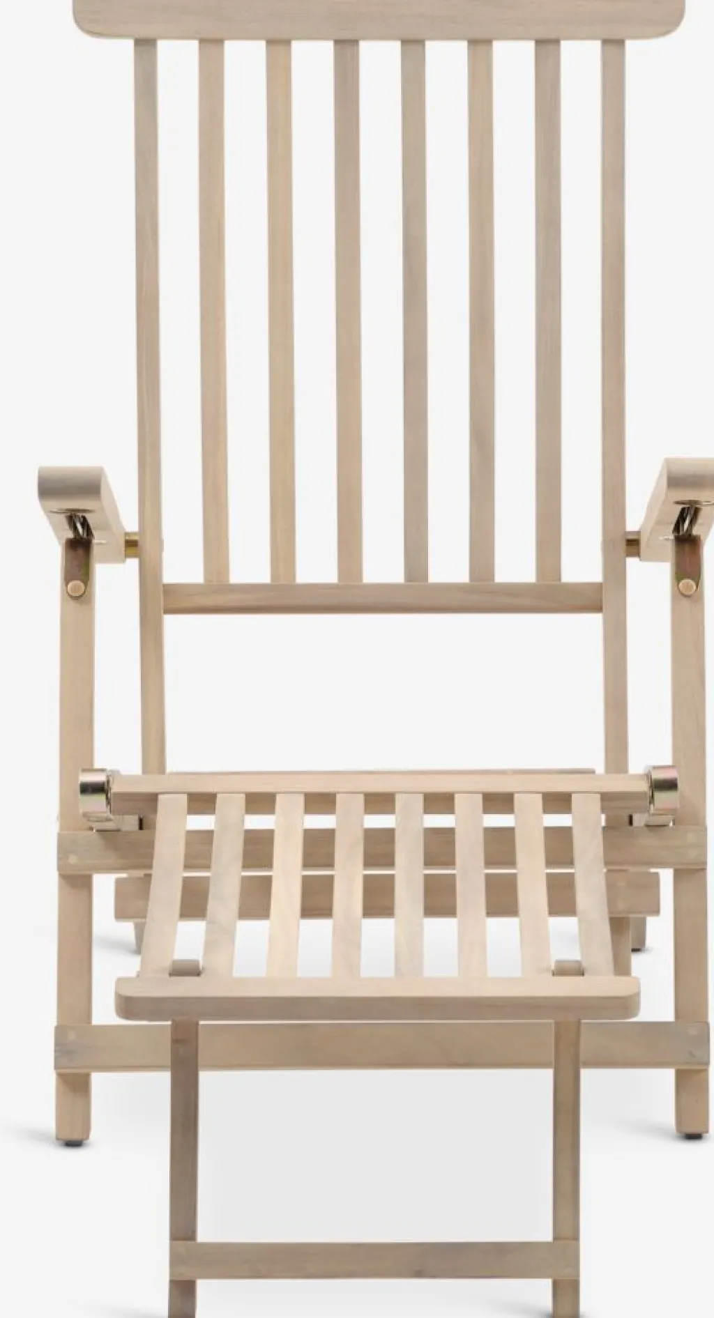 Sillas De Jardín|Muebles De Jardín>JYSK LANGHOLMTumbona plegable LANGHOLM madera dura