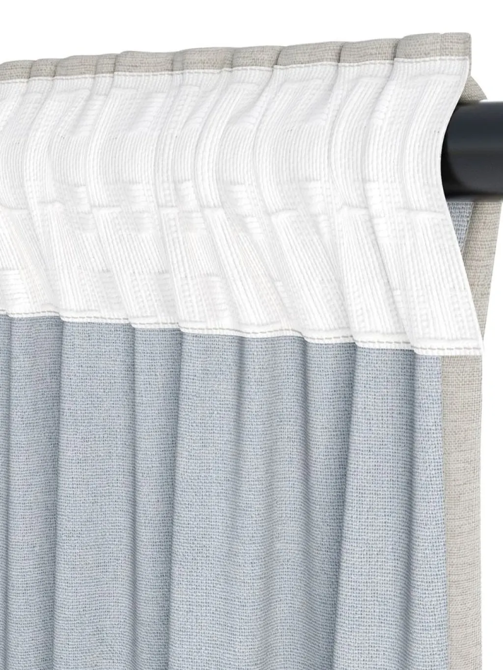 Cortinas Opacas>JYSK LEKACortina opaca LEKA 1x140x300 Gris cálido