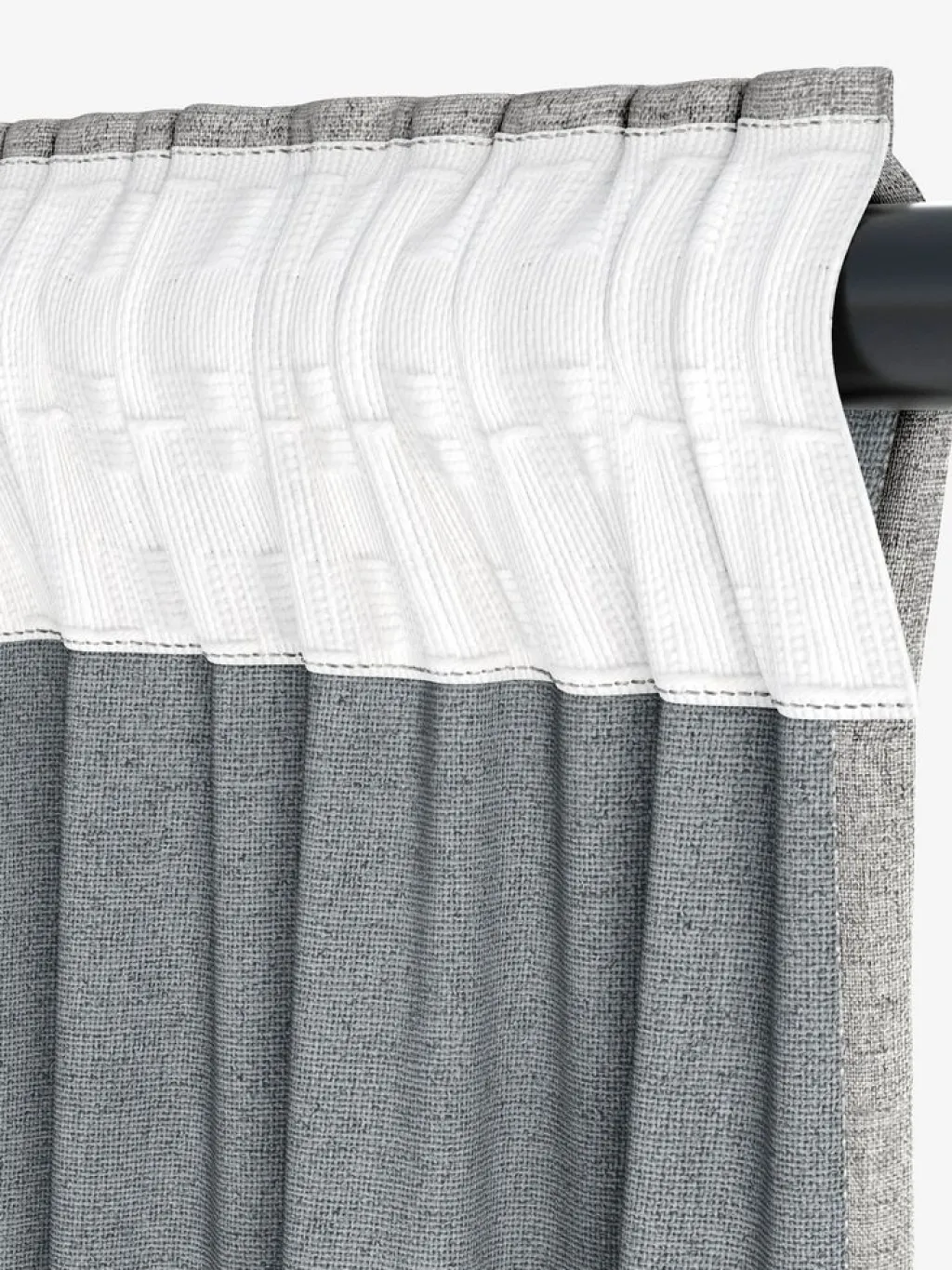 Cortinas Opacas>JYSK LEKACortina opaca LEKA 1x140x300 Gris