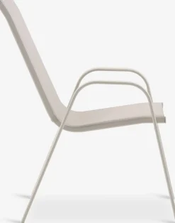 Sillas De Jardín>JYSK LEKNESSilla apilable LEKNES beis Beige