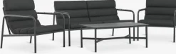 Conjuntos Mesa Y Sillas De Jardín|Muebles De Jardín>JYSK LILLESTROEMConjunto muebles jardín LILLESTROEM 4 plazas Negro