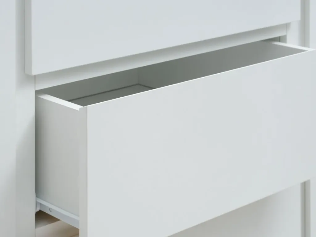 Armarios|Todos Los Armarios>JYSK LIMFJORDENArmario LIMFJORDEN 180x200 combi Blanco
