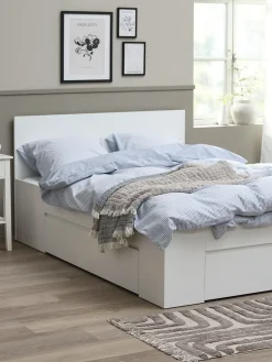 Estructuras De Cama|90 X 190 Cm>JYSK LIMFJORDENEstructura cama LIMFJORDEN 135x190 3 cajones Blanco