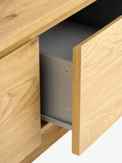Muebles De TV>JYSK LIMFJORDENMueble TV LIMFJORDEN 2 cajones 1 puerta color Roble cálido