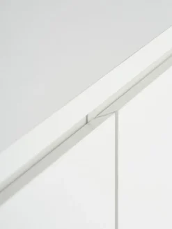 Muebles De TV>JYSK LIMFJORDENMueble TV LIMFJORDEN 2 cajones 1 puerta Blanco
