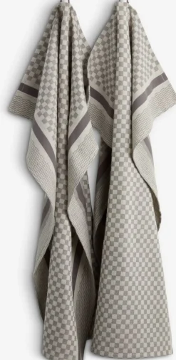 Paños De Cocina>JYSK LIMURTPaño de cocina LIMURT 50x70 gris 2 unidades