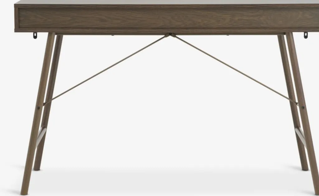 Escritorios|Escritorios Elevables>JYSK LINDVEDEscritorio LINDVED 48x120 2 cajones color Roble oscuro
