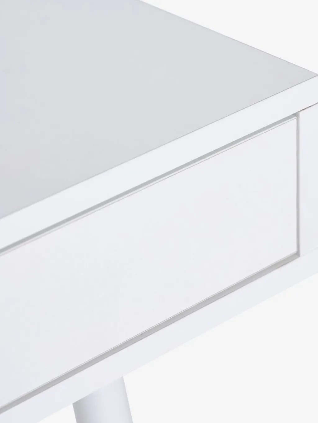 Escritorios|Escritorios Elevables>JYSK LINDVEDEscritorio LINDVED 48x120 2 cajones Blanco