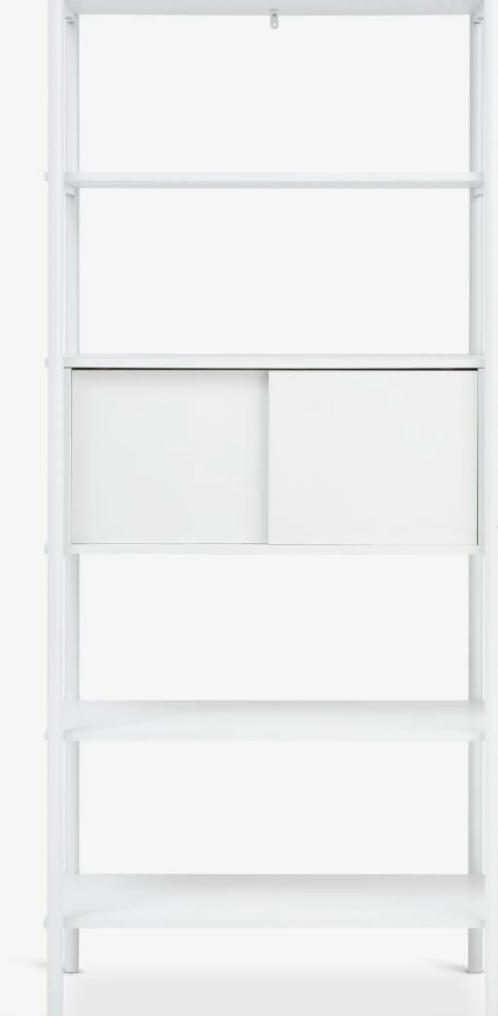 Estanterias Y Librerías|Estanterias Y Librerías>JYSK LINDVEDEstantería LINDVED 6 estantes 2 puertas blanco