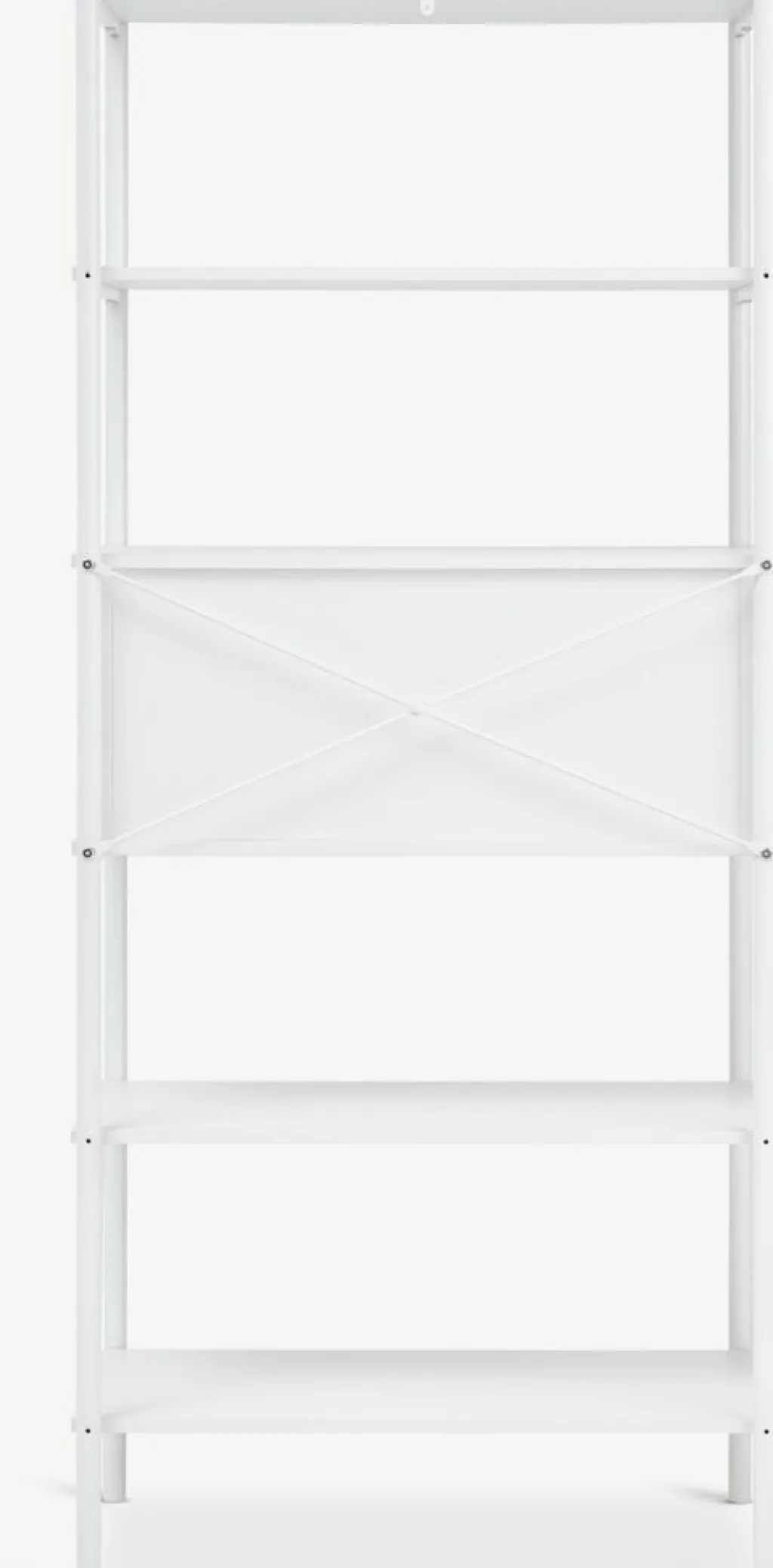 Estanterias Y Librerías|Estanterias Y Librerías>JYSK LINDVEDEstantería LINDVED 6 estantes 2 puertas blanco