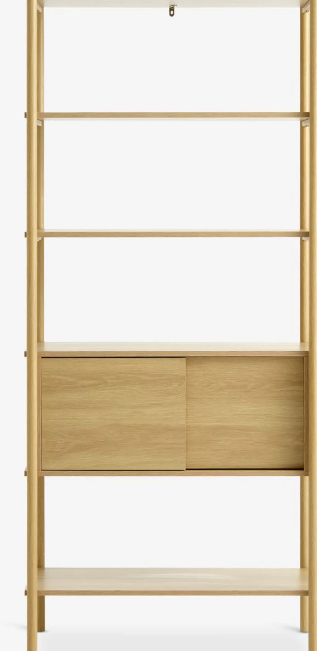 Estanterias Y Librerías|Estanterias Y Librerías>JYSK LINDVEDEstantería LINDVED 6 estantes color roble natural