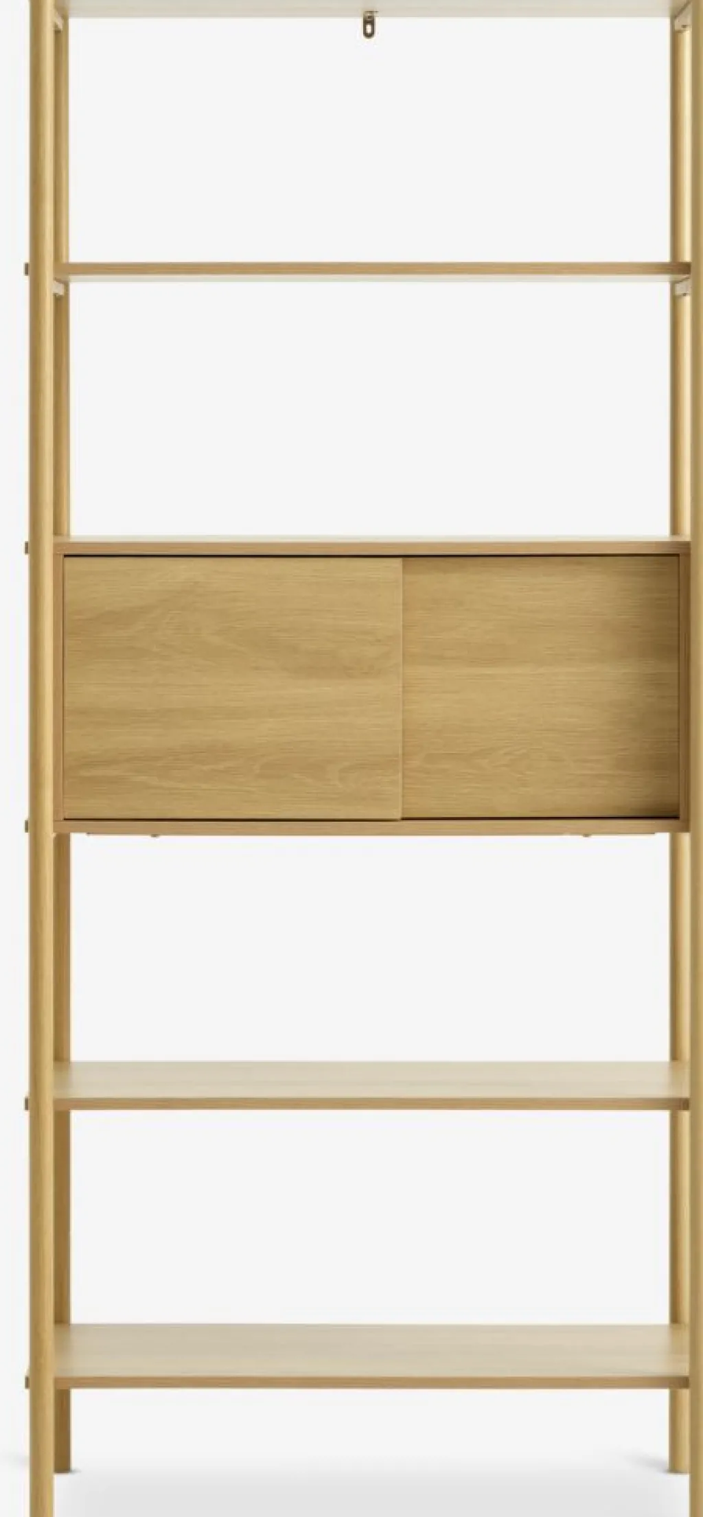 Estanterias Y Librerías|Estanterias Y Librerías>JYSK LINDVEDEstantería LINDVED 6 estantes color roble natural
