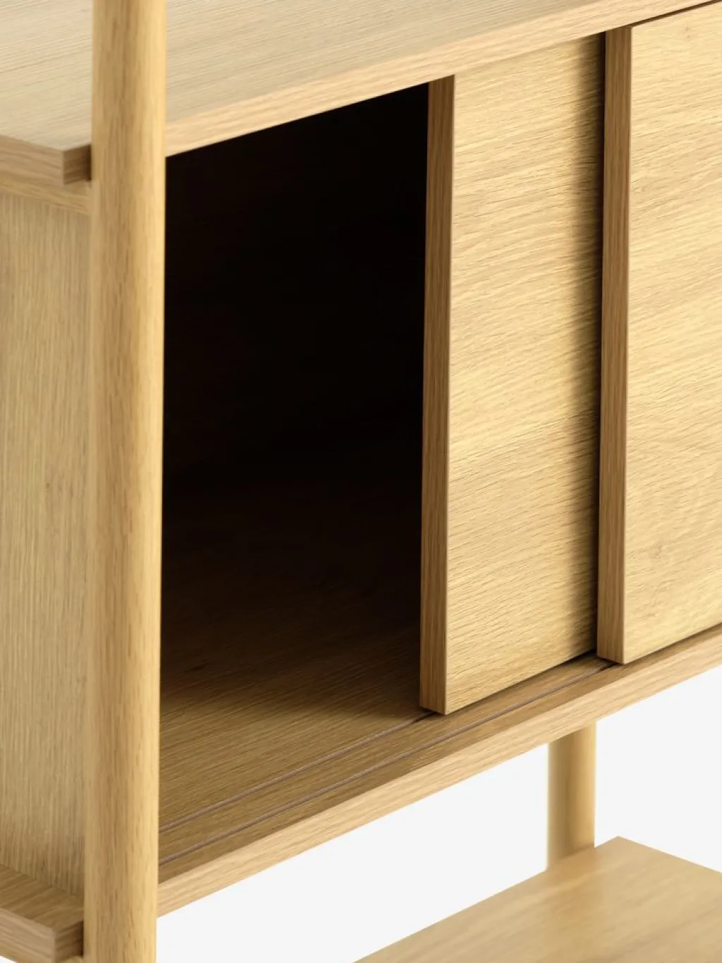 Estanterias Y Librerías|Estanterias Y Librerías>JYSK LINDVEDEstantería LINDVED 6 estantes color roble natural